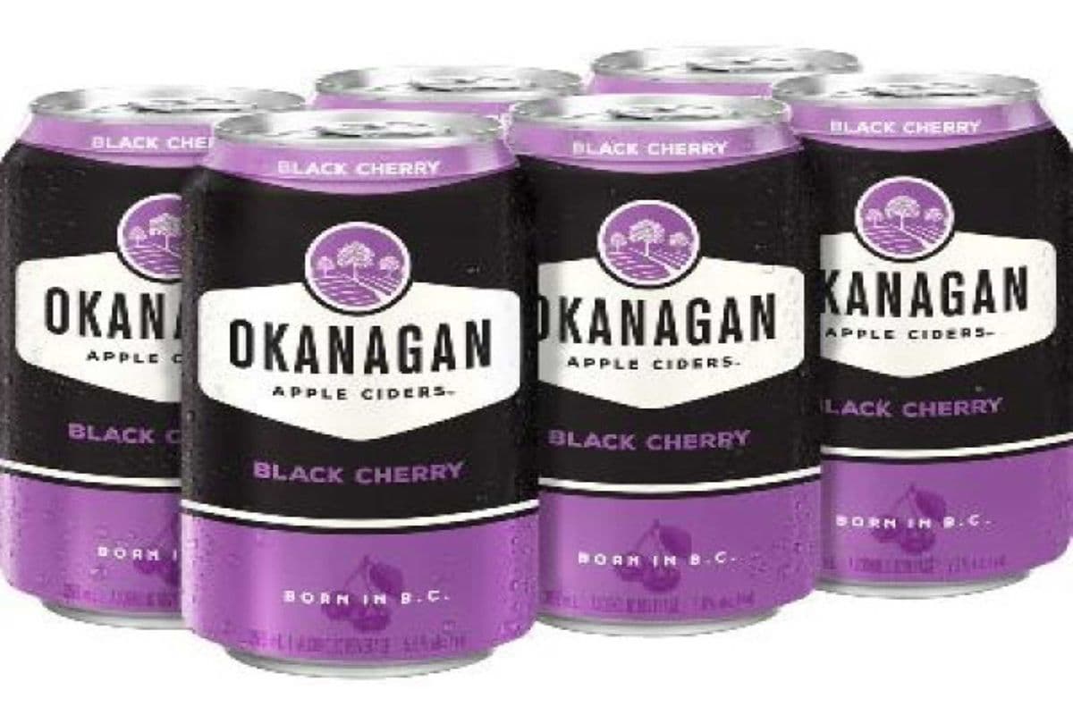 Okanagan black Cherry 6 Cans (6 x 355 ml)