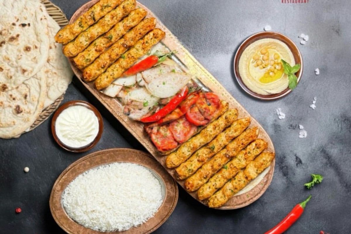 10 Family Chicken Kabab Platter (serves 3-5)