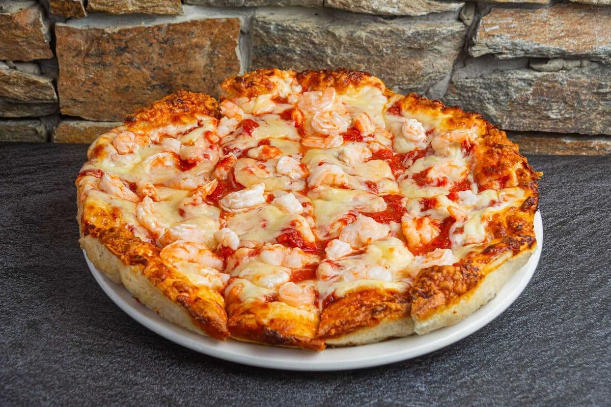#12 12" Large Shrimp Classic Pizza