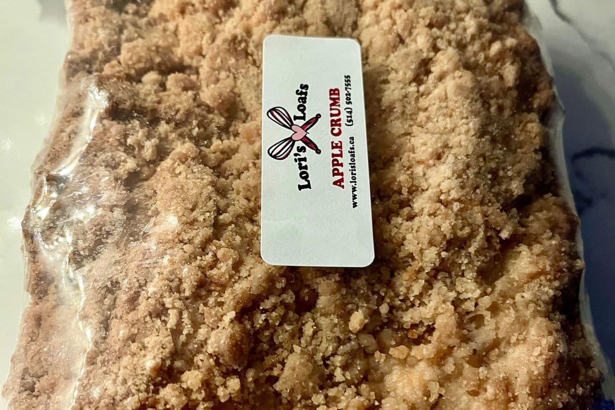 Crumble aux Pommes / Apple Crumble Loaf