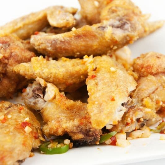 A2. Deep Fried Chicken Wings (10 pcs)