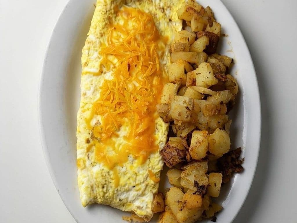 Cheddar Cheese Omelette