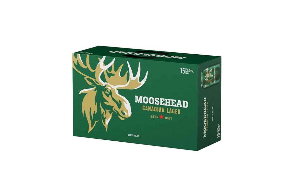 Moosehead Lager (15 Cans) (15 x 355ml)