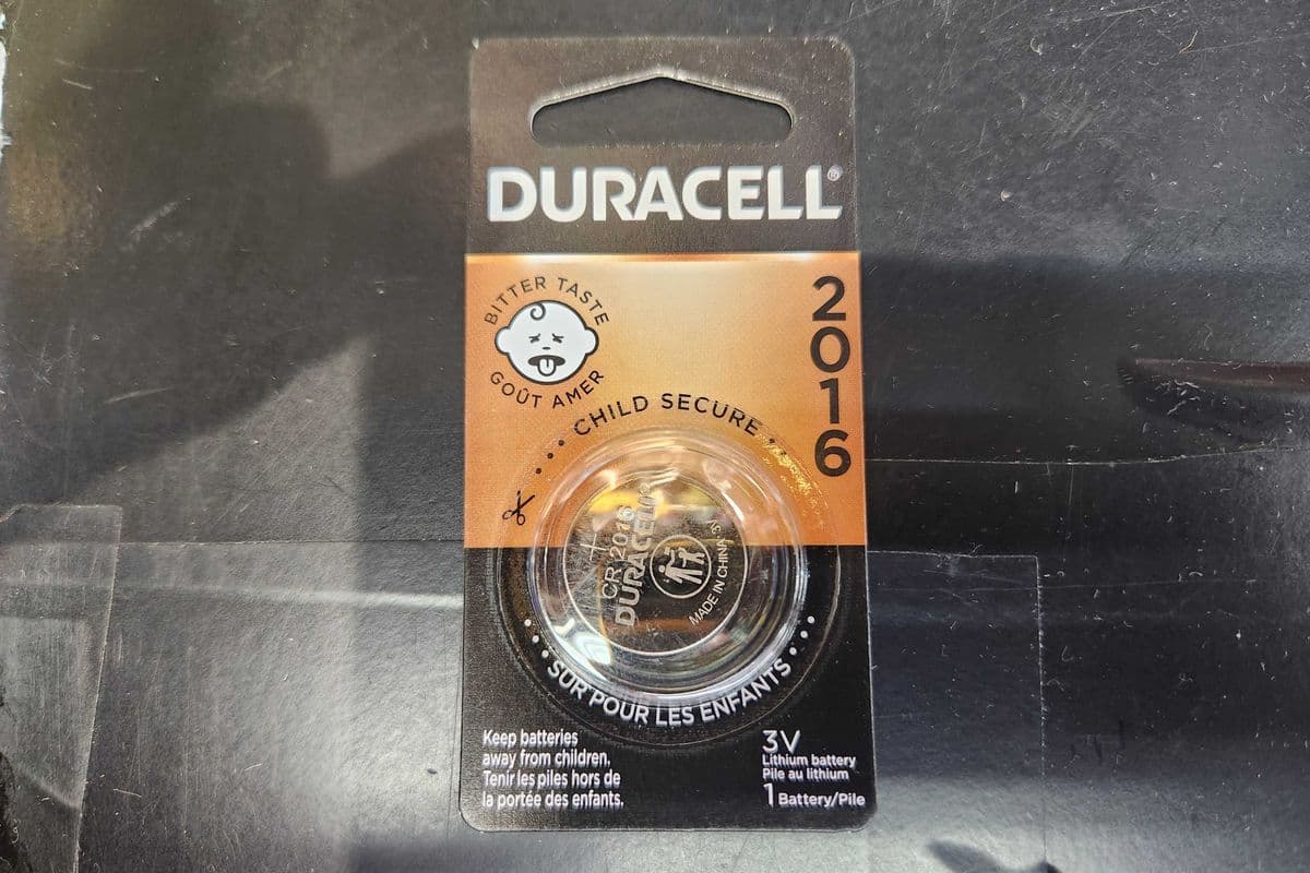 Duracell CR2016 Pack of 1 - Duracell CR2016 Packet de 1