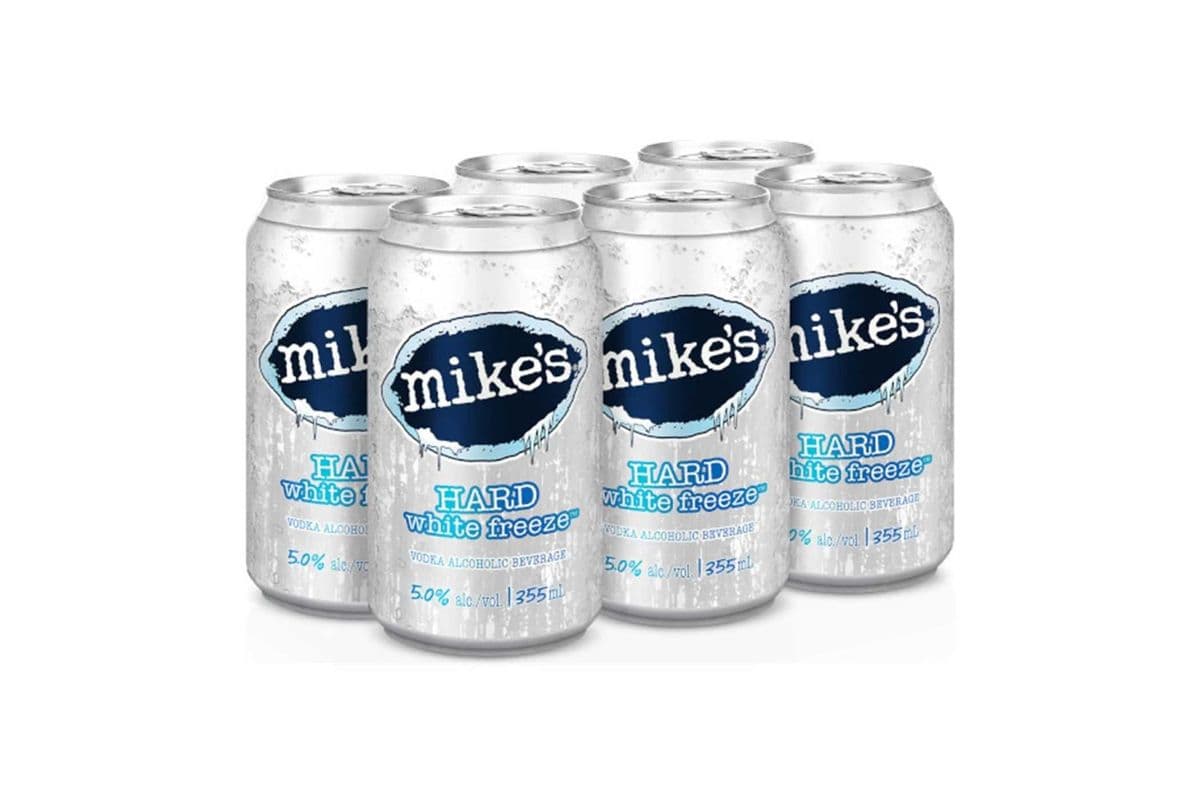 Mike's Hard- White Freeze Cans (6 x 355ml)