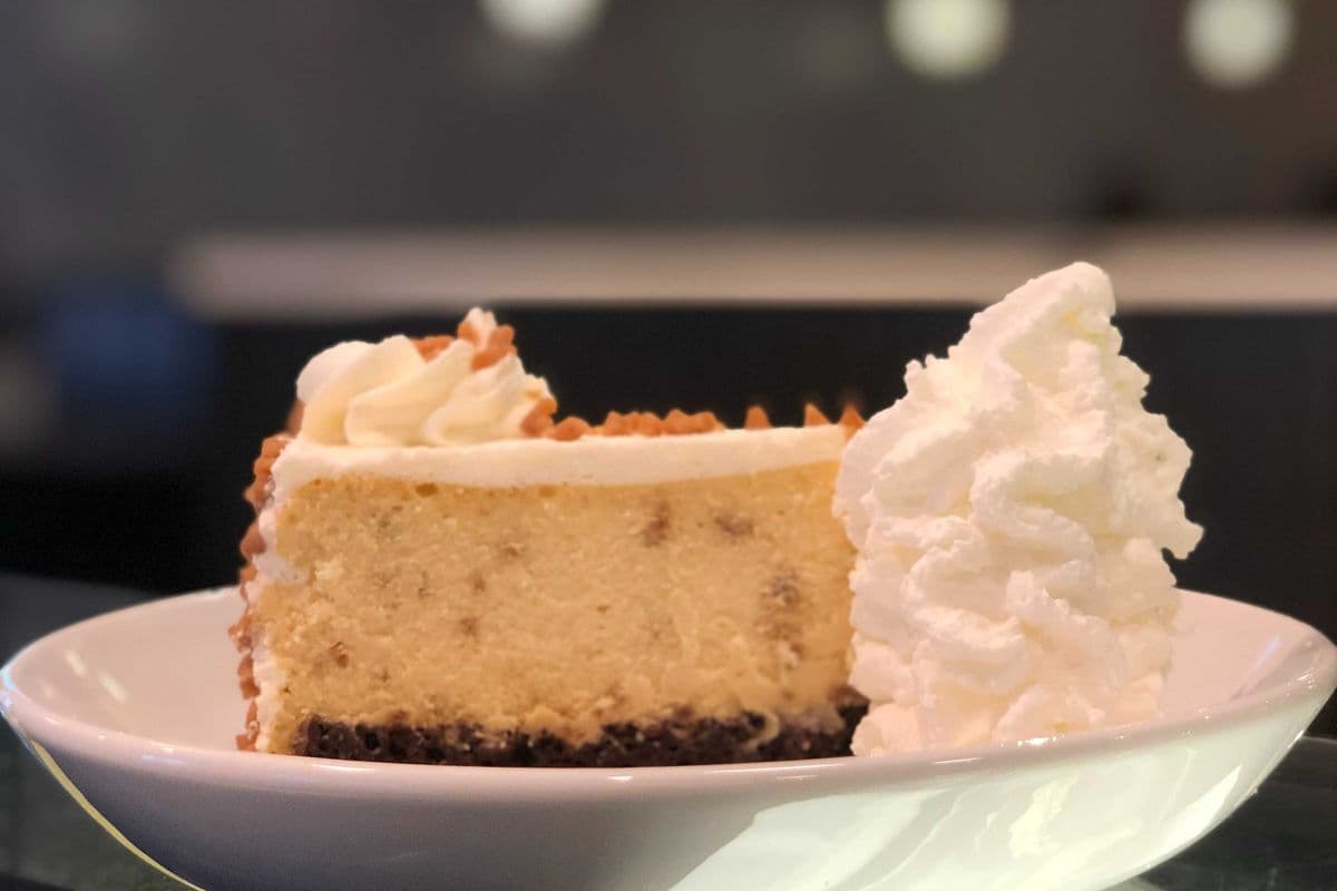 Whole 6” Skor Cheesecake