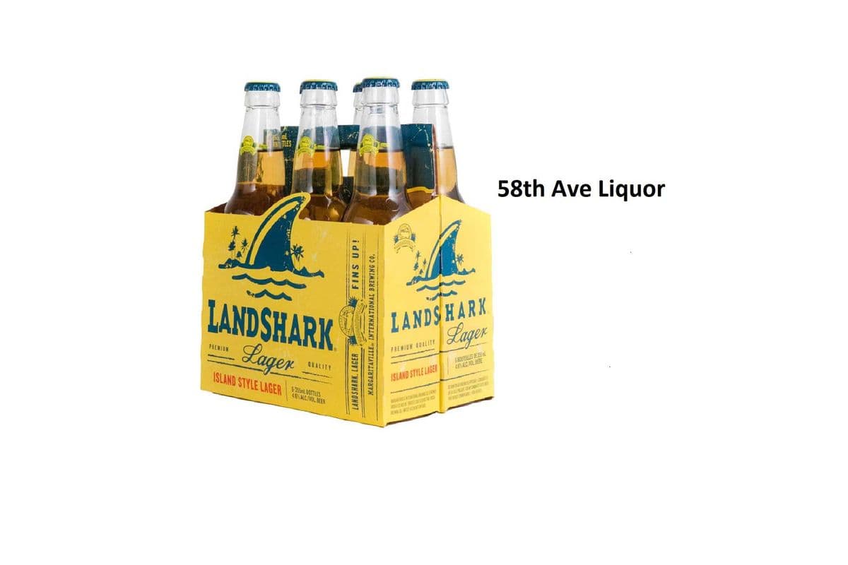 LANDSHARK PREMIUM LAGER 6 BOTTLES (1 x 6X355ML)
