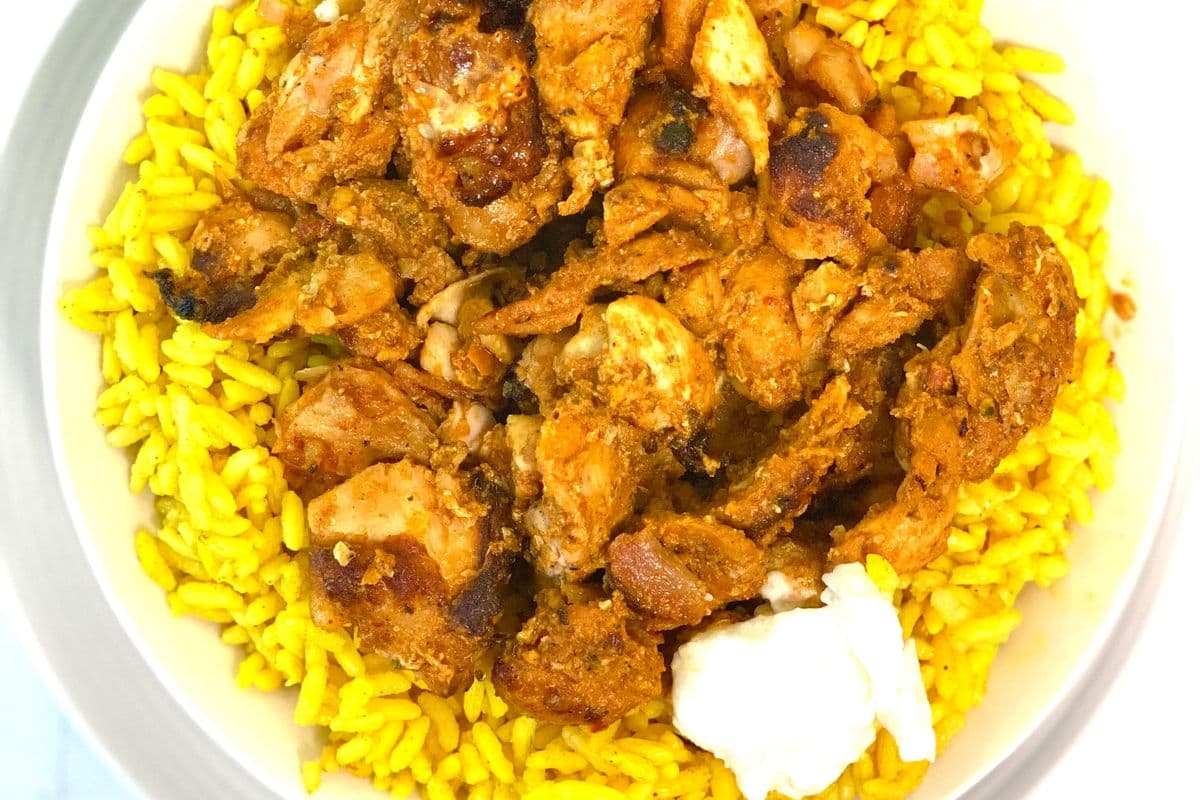 Chicken Shawarma Rice Bowl
