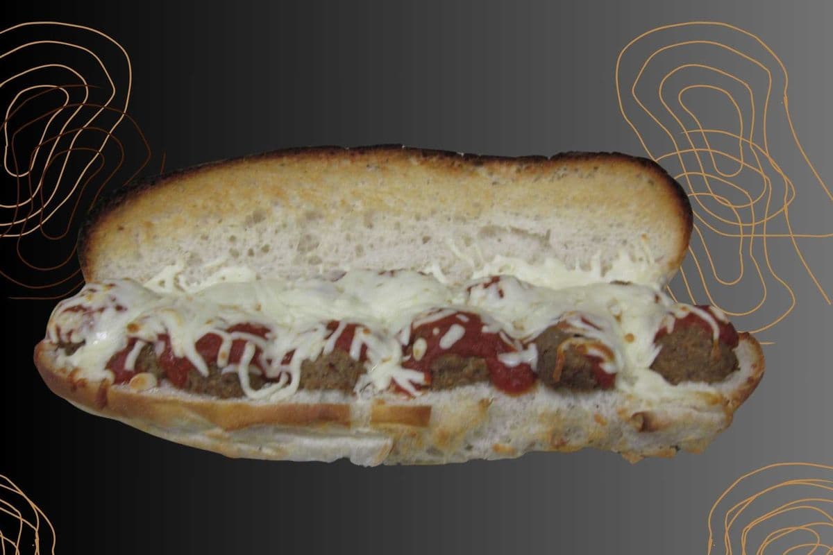 12" Meatball Sub (With Cheese, NO Veggies )