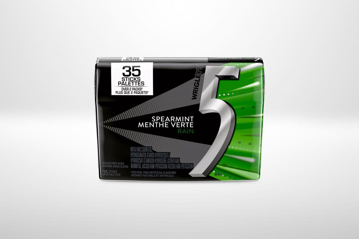 Wrigley 5 Spearmint Rain (35 pcs)