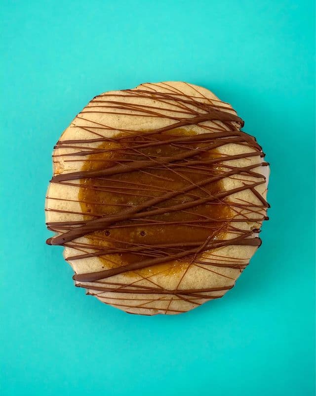 Puddle of Caramel Cookie
