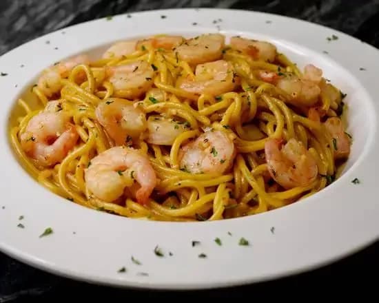 Spicy Jerk Shrimp Spaghetti