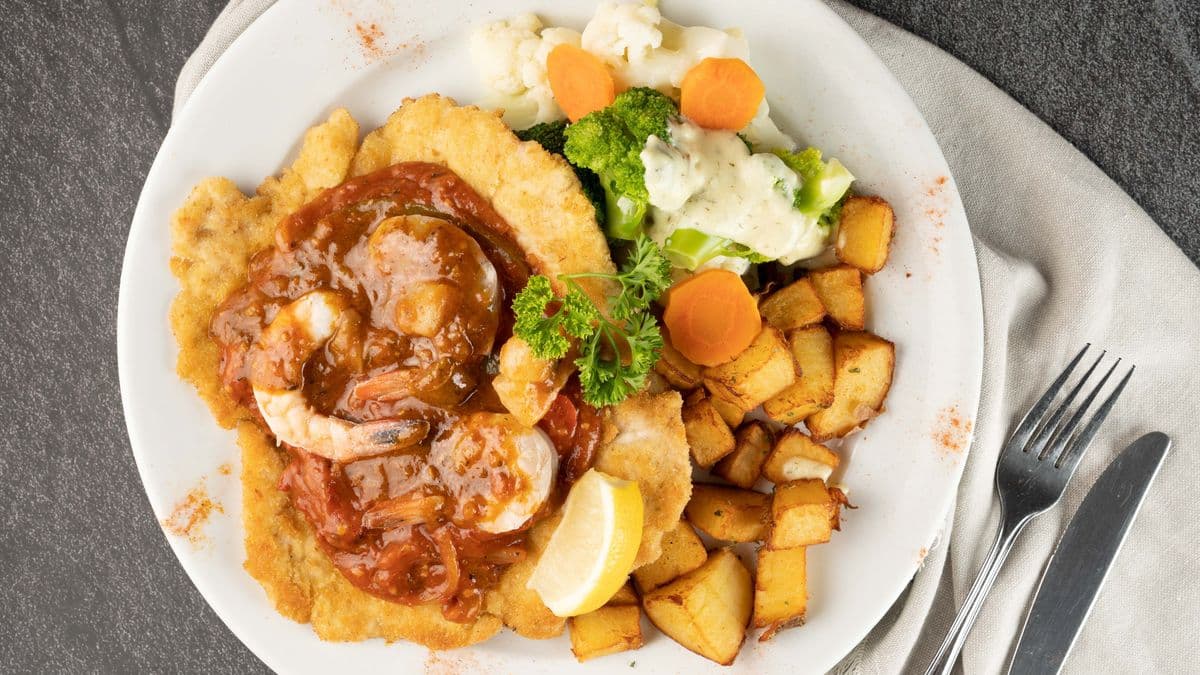 Seafood Schnitzel