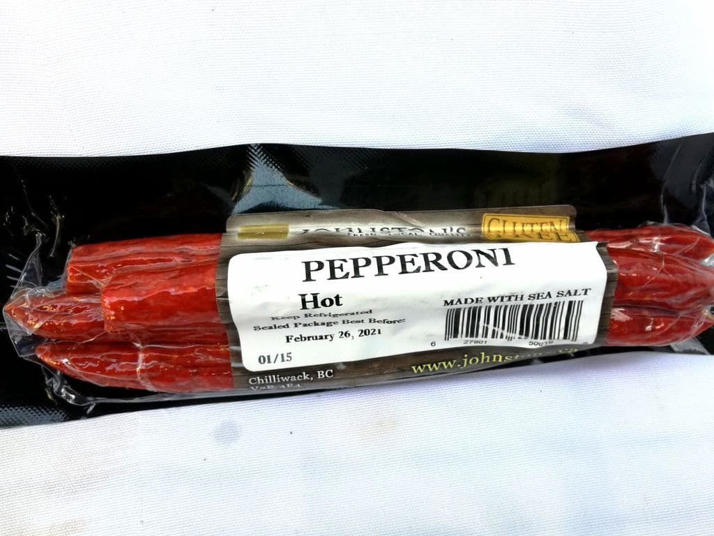 JOHNSTON'S PEPPERONI HOT 125G
