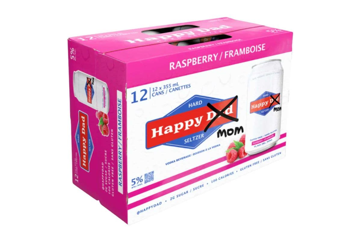 267912 - Happy Mom Raspberry (12 x 355 ml)