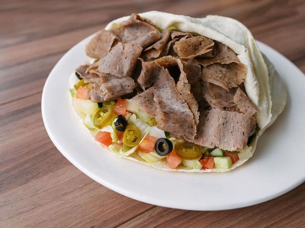 Small Lamb Donair Pita Wrap- OO