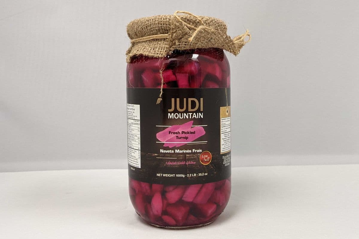 Judi Mountain Fresh Pickled Turnip, 1000 Grams (1kg)