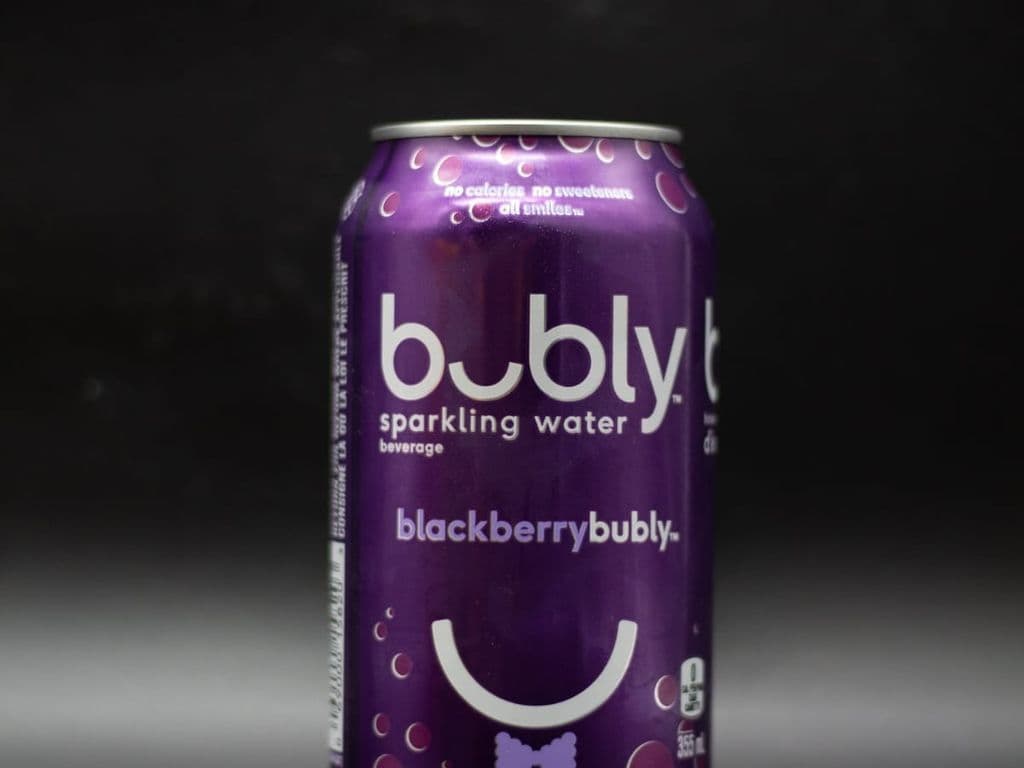 bubly sparkling water Blackberry