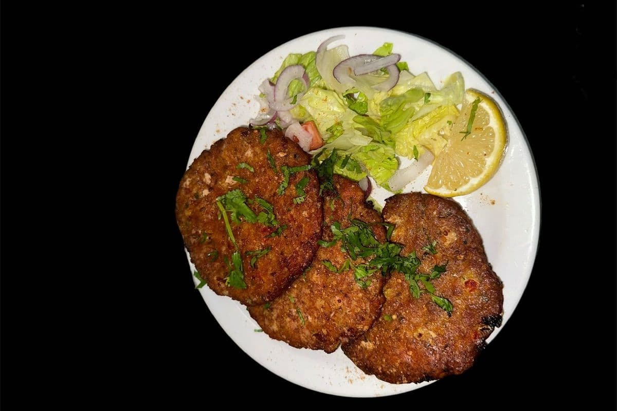 Poulet Kabab de Chapli (3 mcx) / Chicken Chapli Kabab (3 pcs)