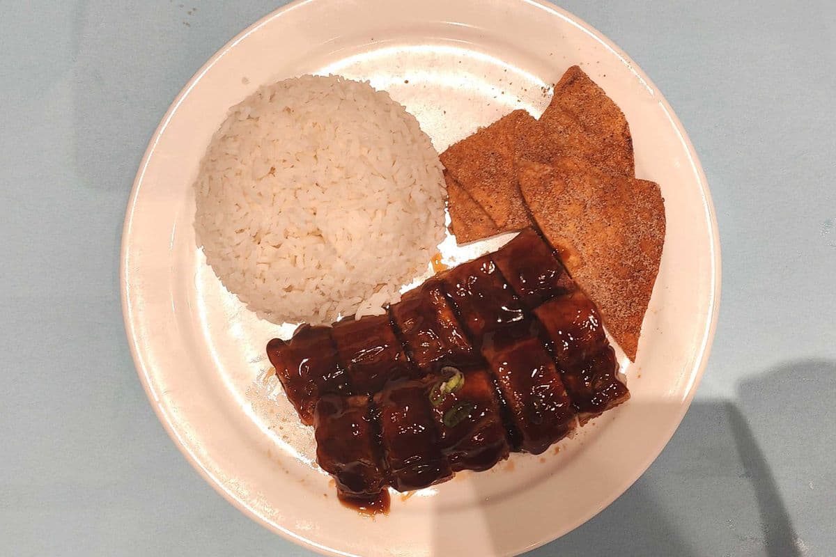 BBQ Eel Teriyaki on Rice