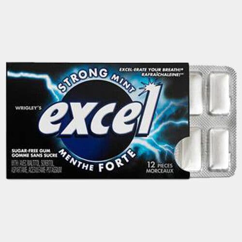 Excel Menthe forte (12 mcx) / Excel Strong Mint (12 pcs)