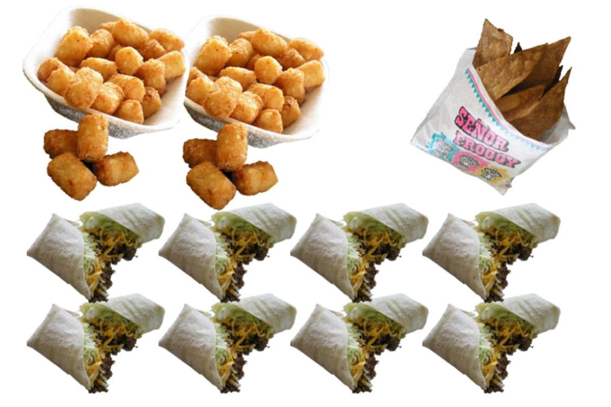 Family Pack C - Eight Soft Tacos