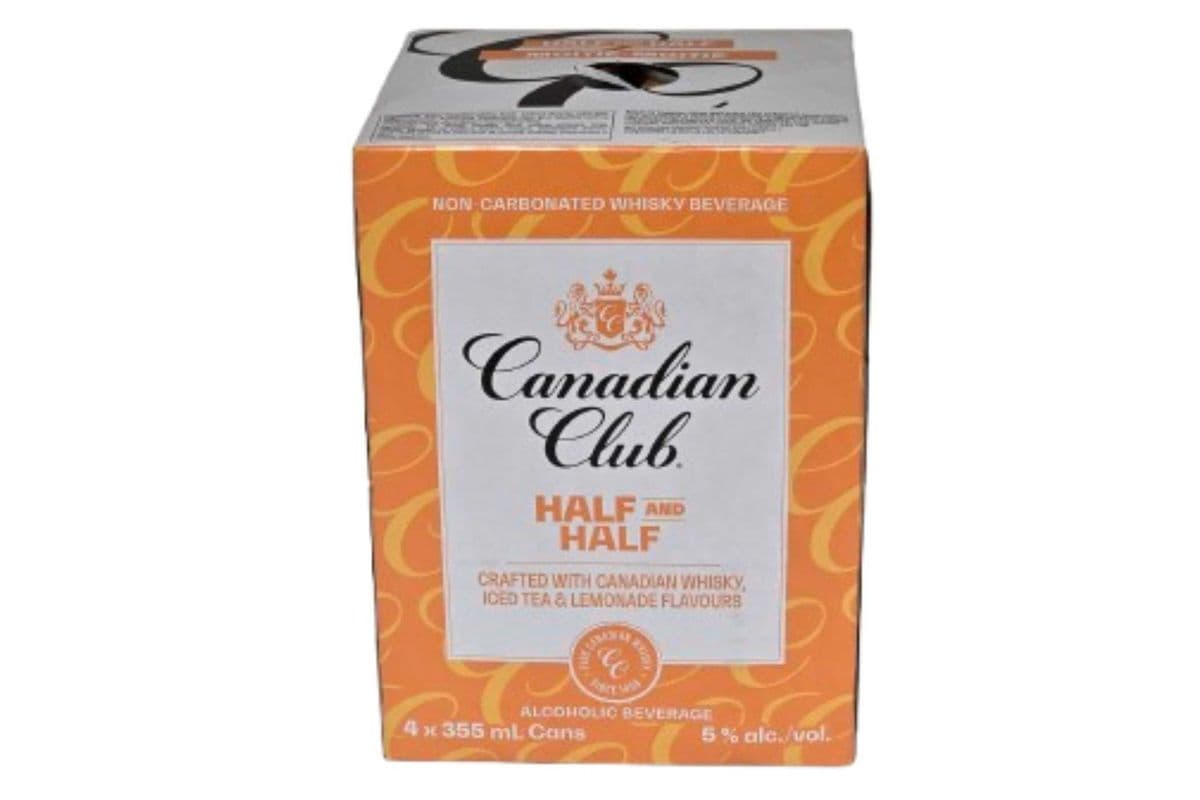 Canadian Club Half & Half (4 x 355ml)