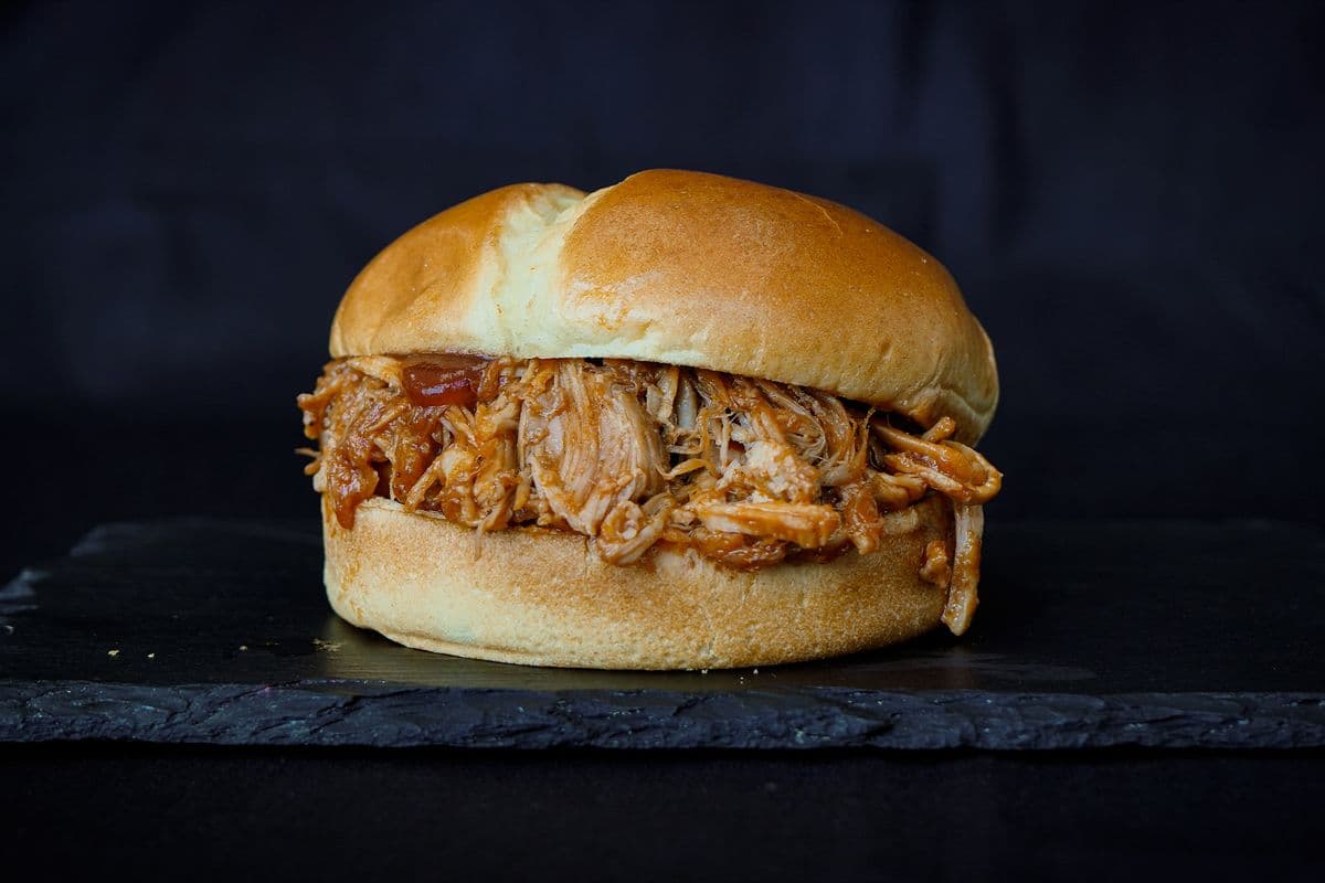 Pulled Pork On A Bun