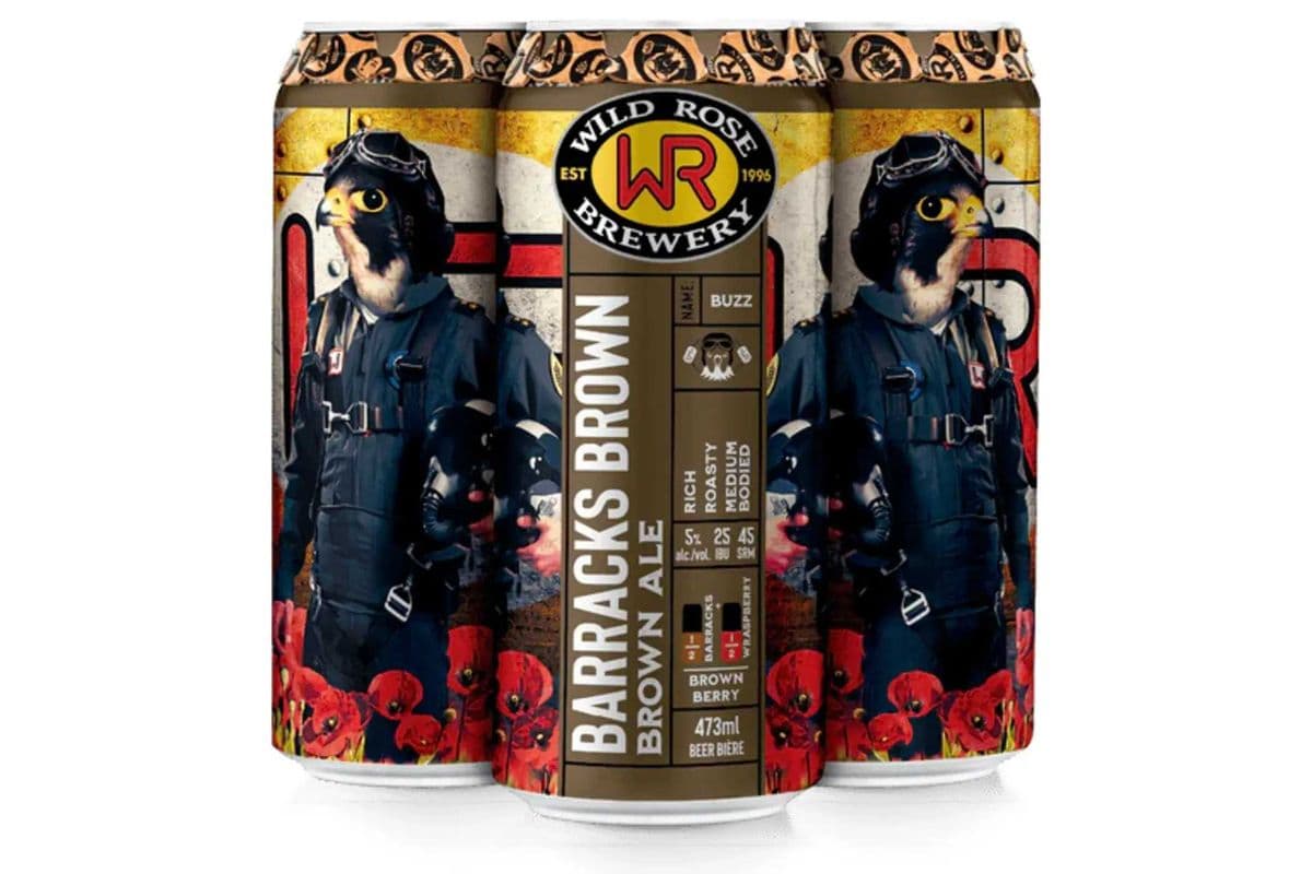 Wild Rose Barracks Brown Ale (4 x 473 ml)