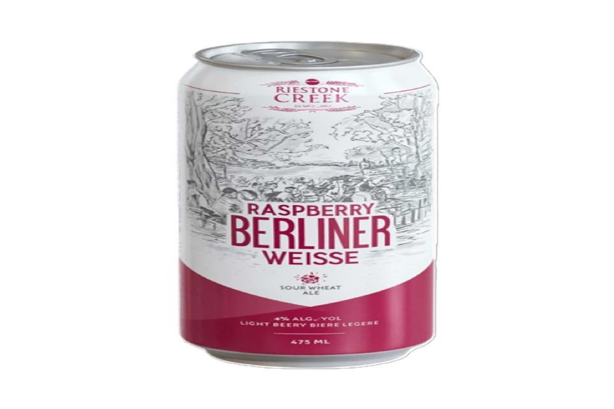 822534. RIBSTONE CREEK RASPBERRY BERLINER (4 x 473 ml)
