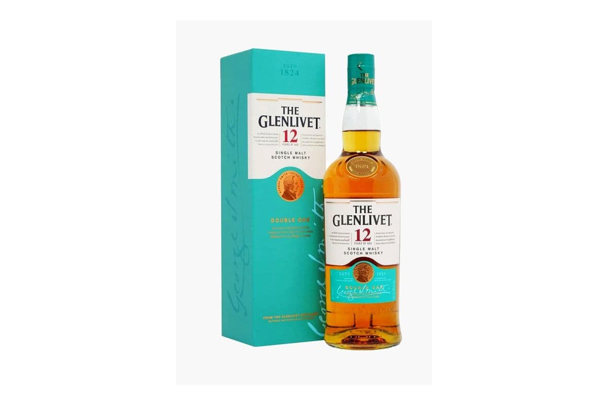 Glenlivet 12 Years Scotch (750 ml Bottle) (1 x 750ML)