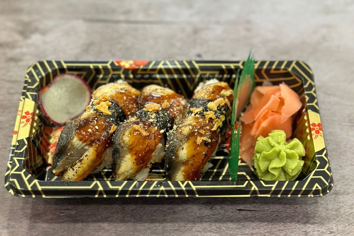 Unagi Sushi (Eel) (3pc)