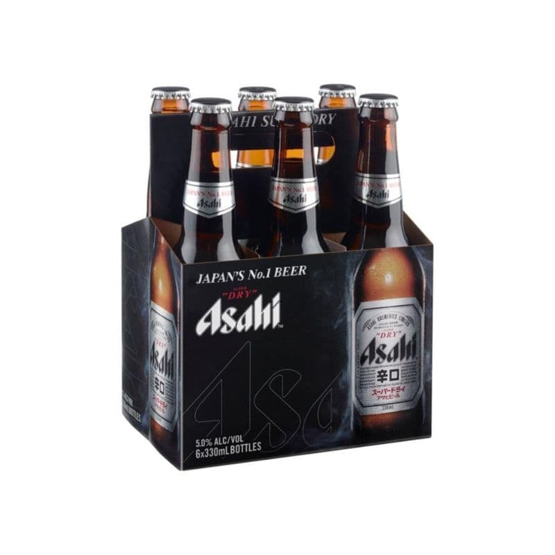 Asahi Super Dry (6 x 330ml bottles)