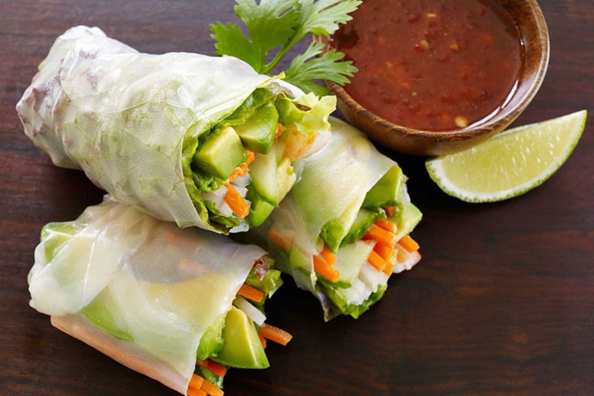 603. Fresh Avocado Roll (2 pcs)