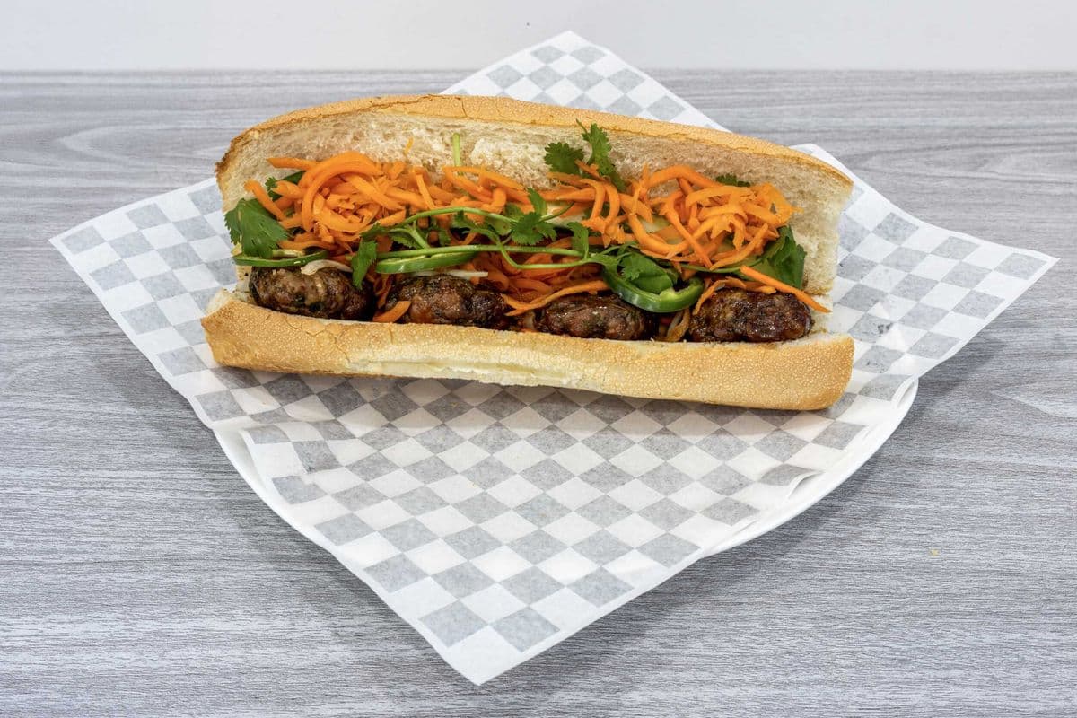 0A. Vietnamese Style Grilled Pork Submarine