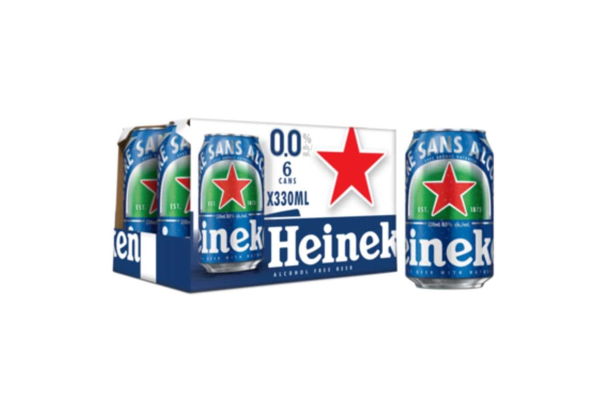 Heineken Non Alcoholic Beer (6 x 330 ml)