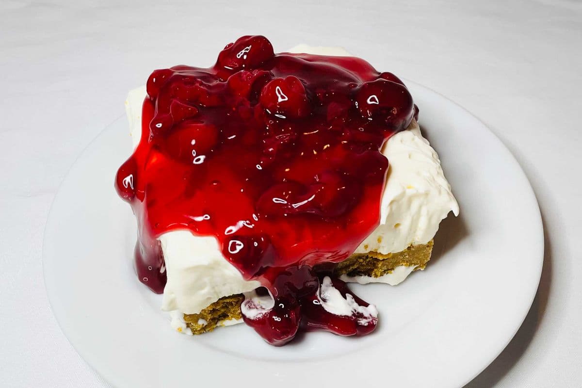 Non-Baked Cheesecake Slice