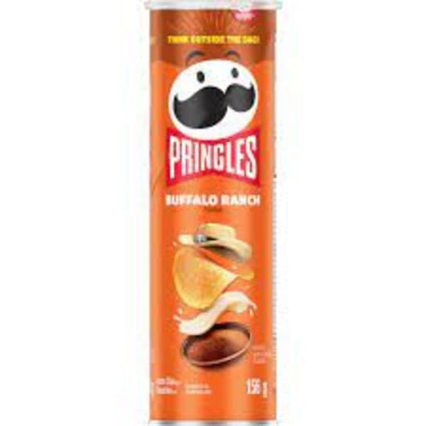 Pringles Croustilles Buffalo Ranch 156g/ Pringles Buffalo Ranch Potato Chips 156g