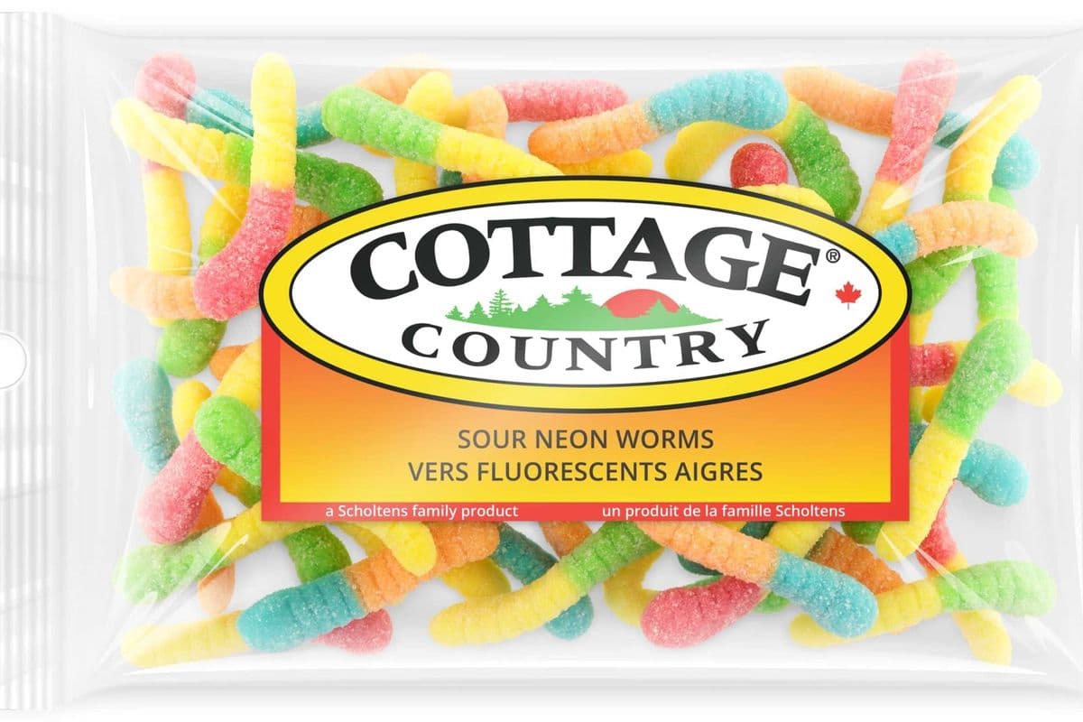 Sour Neon Worms (140g)