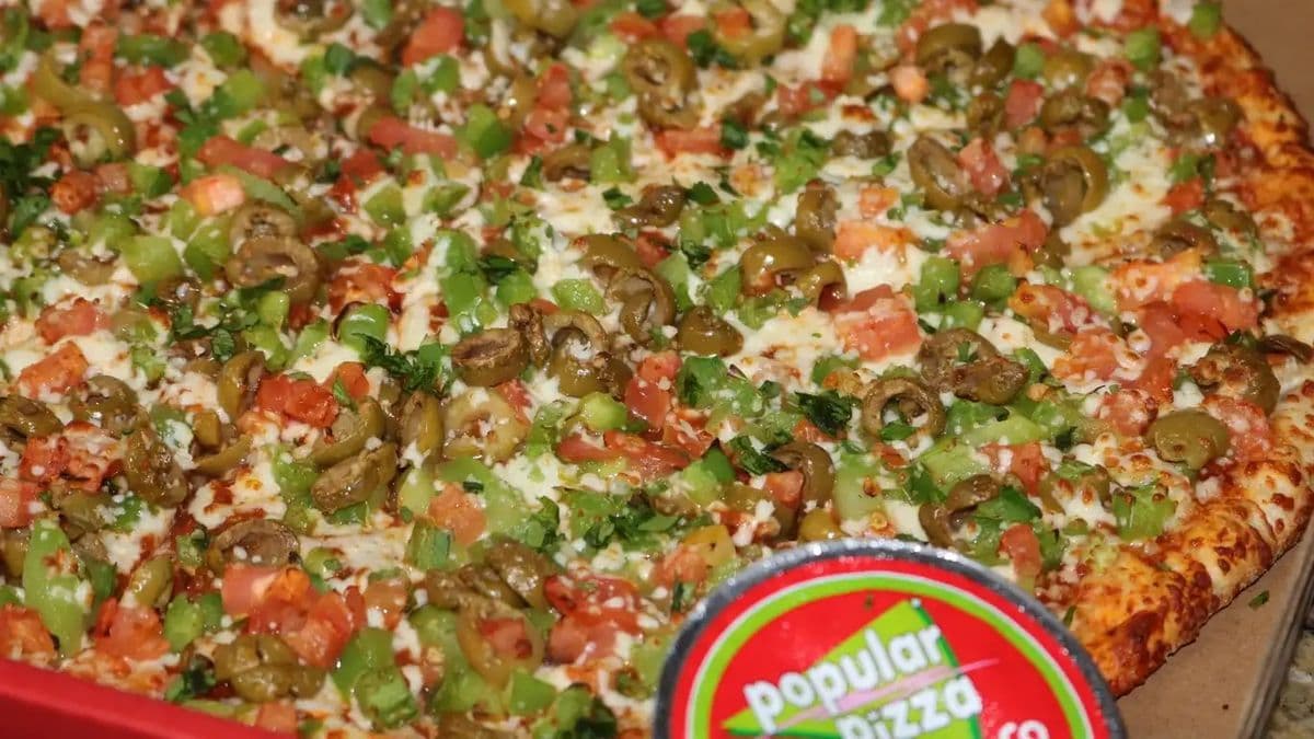 Small-Sized Veggie Lovers Pizza