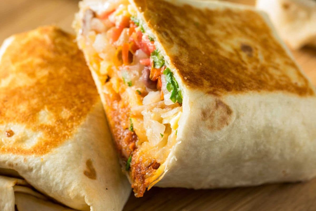 Grilled Tikka Masala Chicken Wrap