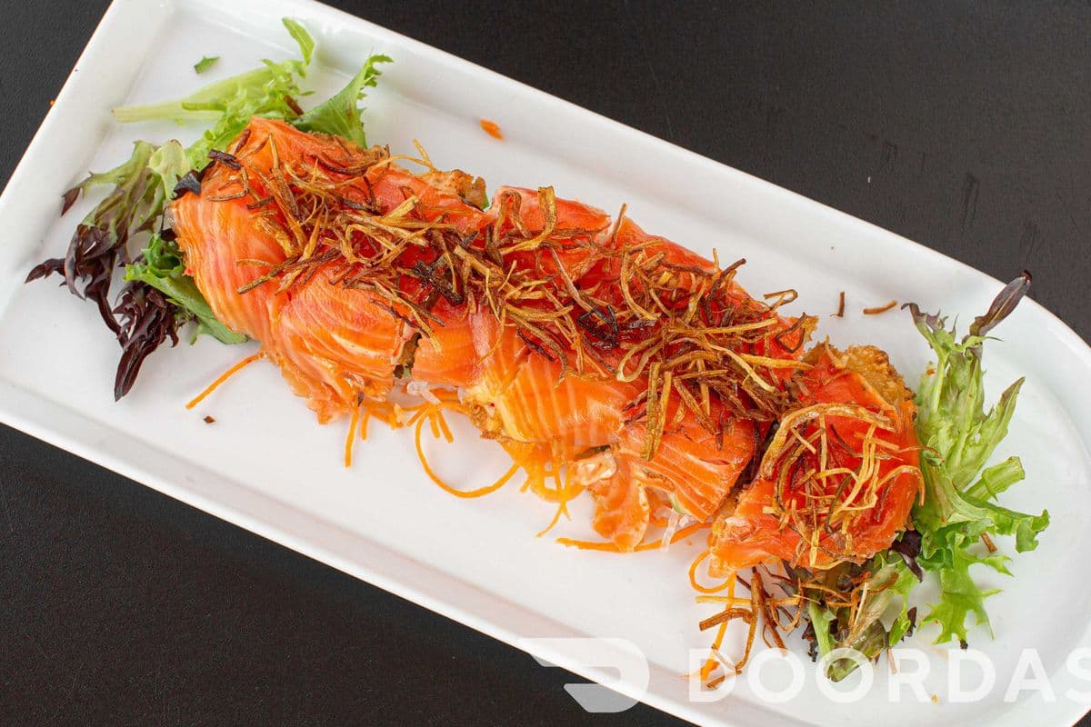 Sushi pizza