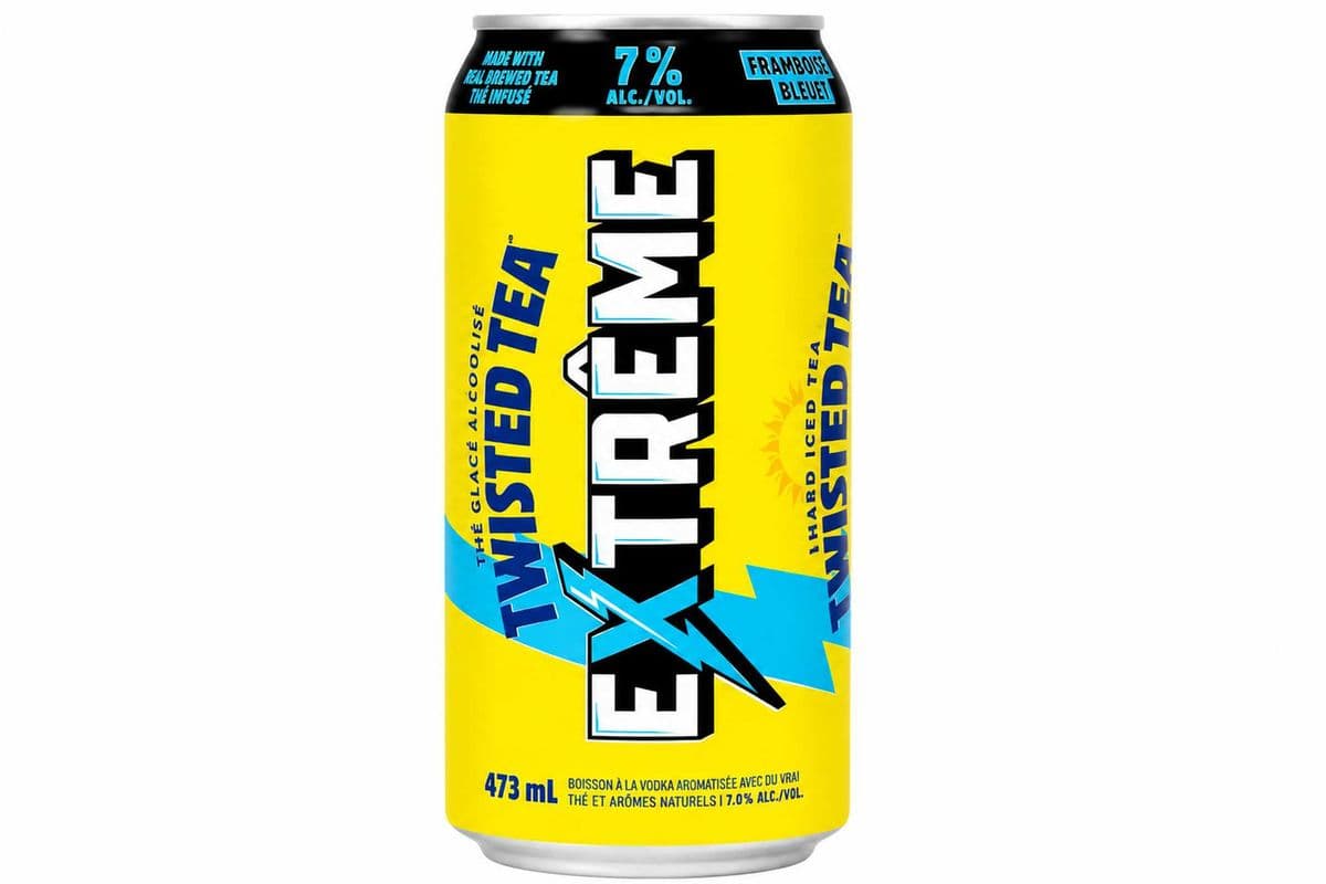 Twisted Tea Extreme Blue Razz Can (1 x 473ml)