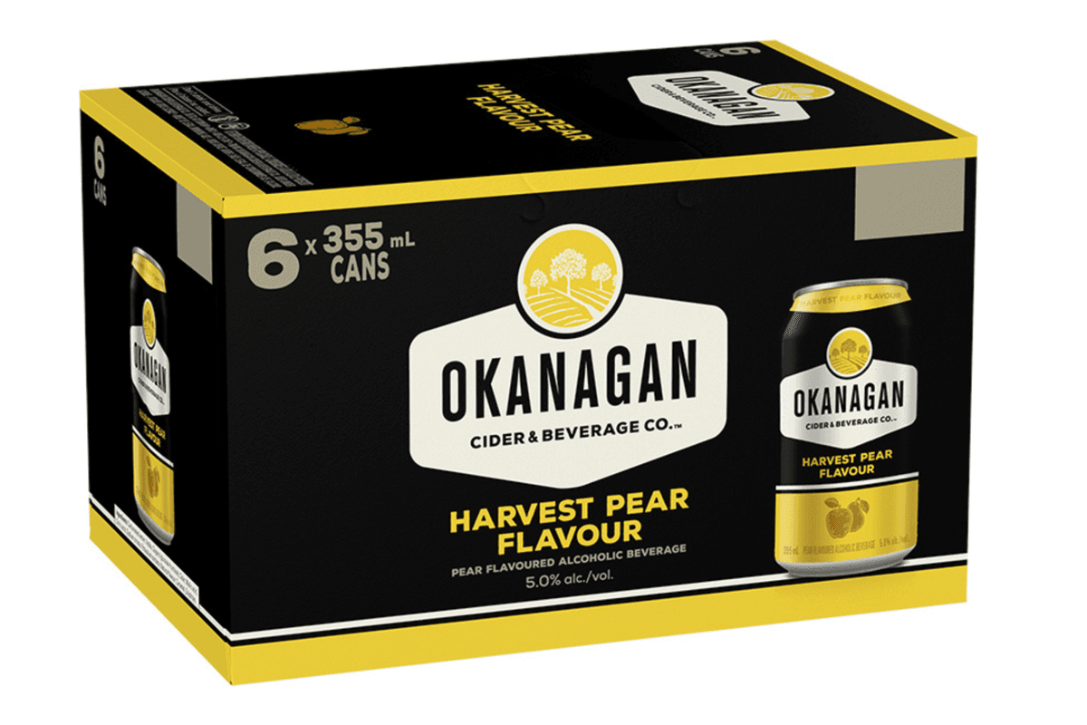 Okanagan Cider Harvest Pear (6 x 355ml)