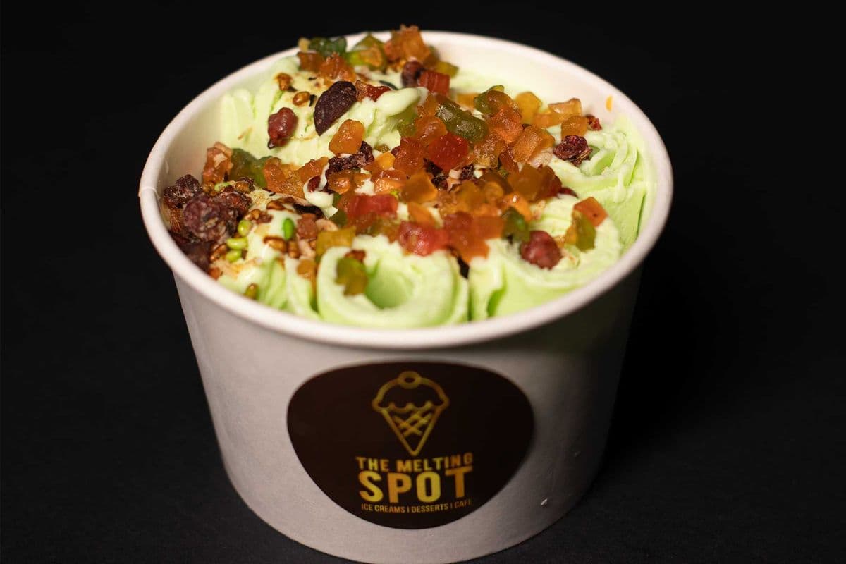 Paan Thai Rolled Ice Cream