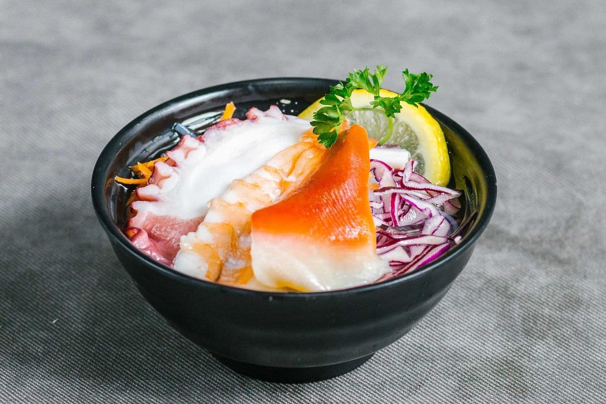 Seafood Sunomono