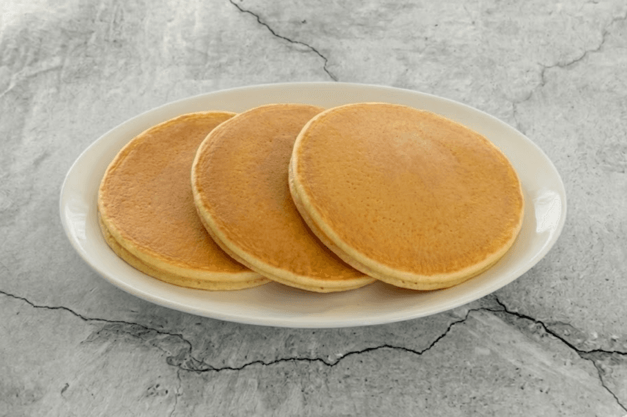 3 Plain Pancakes