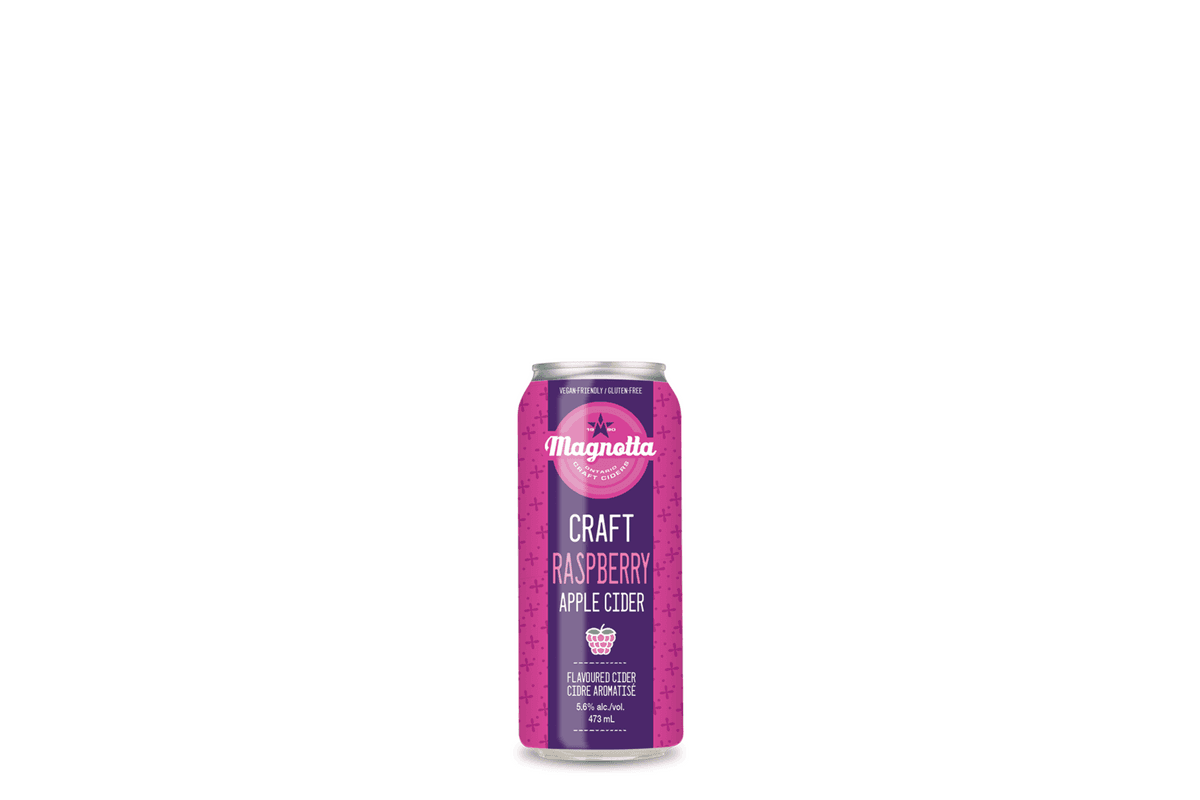 Craft Raspberry Apple Cider (1 x 473 ml Can)