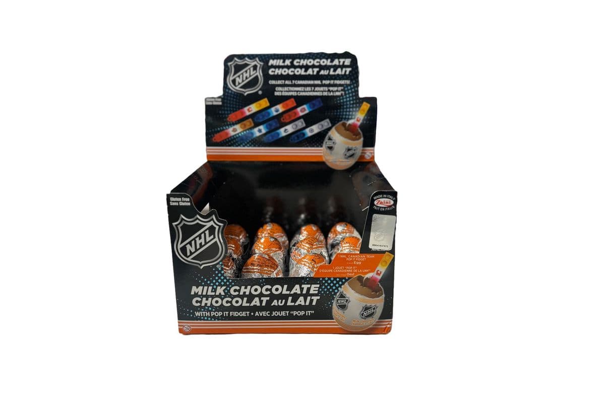 NHL Milk Chocolate Egg