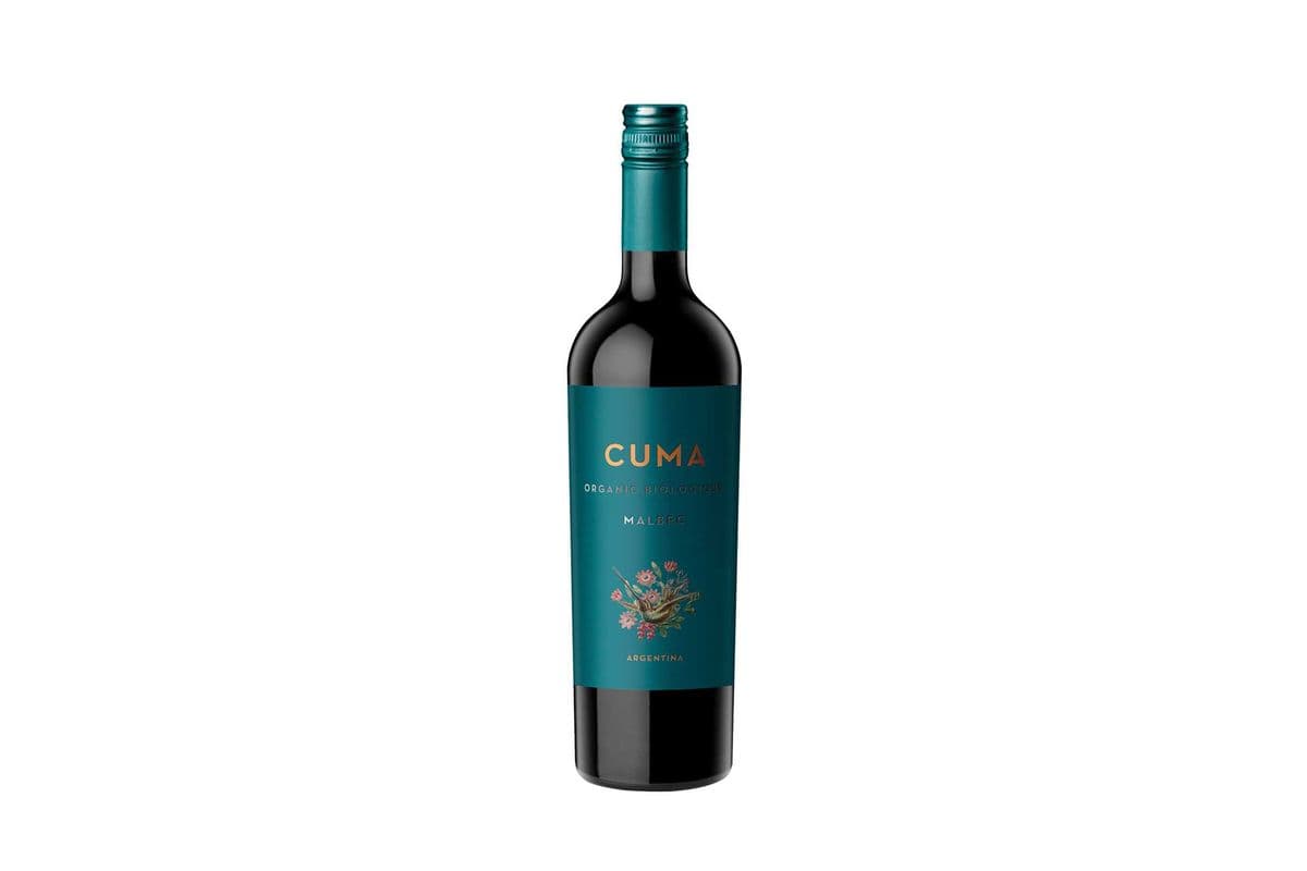 Cuma Organic Malbec (1 x 750 ml Bottle)